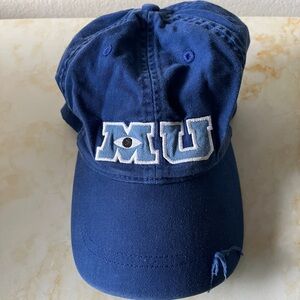 Blue MU monsters university disney Baseball Cap